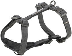 TRIXIE Hám CityStyle, Pamut, M-L: 52-75 cm/20 mm, Fekete