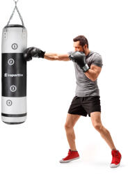 inSPORTline Boxzsák inSPORTline Robkin 120x35 cm fekete-fehér (22055)