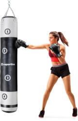 inSPORTline Boxzsák inSPORTline Robkin 180x35 cm fekete-fehér (22057)