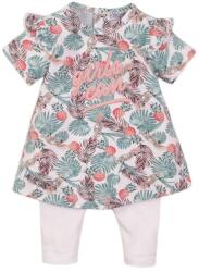 DIRKJE Set 2 Részes Ruha 86 White+Tropical Multicolor