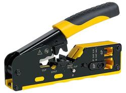 LogiLink Krimpelő szerszám CAT5/6/6A/7 & PASS THROUGH csatlakozókhoz (WZ0060)