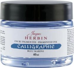 Jacques Herbin Calligraphy Калиграфско мастило Navy Blue 40 ml 1 бр (11318T)