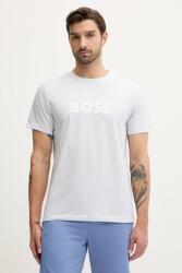 BOSS pamut póló - kék XL - answear - 23 990 Ft