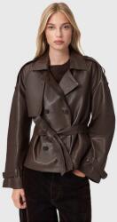 AllSaints bőr ballonkabát REED - barna L