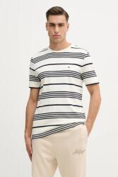 Tommy Hilfiger pamut póló - bézs S - answear - 32 990 Ft