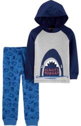 CARTERS Carter's Set 2 Részes Pulóver, Nadrág Shark Fiú 12 M/80-as Méret