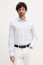 Tommy Hilfiger pamut ing - kék 42 - answear - 36 990 Ft