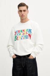Benetton pamut melegítőfelső x Stranger Things - fehér S