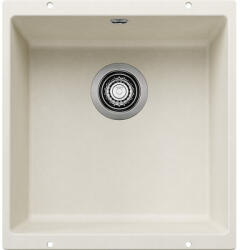 BLANCO Rotan 400-U Silgranit mosogató túlfolyóval és lefolyógarnitúrával, törtfehér 527145 (527145)