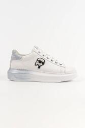 KARL LAGERFELD bőr sportcipő KAPRI - fehér Női 37 - answear - 85 990 Ft