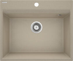 Deante Corio Gránit mosogató 60x50 cm nyitott csaplyukkal, matt homok ZRC_710A (ZRC_710A)