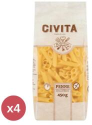 CIVITA Kukorica száraztészta penne 4X450 g