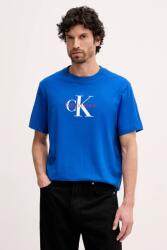 Calvin Klein Jeans t-shirt - kék S - answear - 20 990 Ft