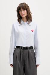 HUGO BOSS pamut ing Erselia - kék 38