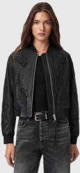 AllSaints bőr bomberdzseki - fekete 34