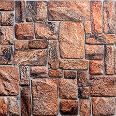 ANRO Wall Flexpanel PVC falpanel - Természetes kő, Natural Stone rozsda (TP10007349 - Natural Stone)