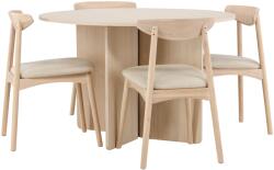  Étkezőgarnitúra Dallas 4986 (Világos fa)