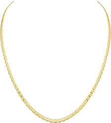 Ezüst ékszer Juta ezüst nyaklánc sárga arannyal futtatva - 80127563 (80127563)