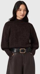 AllSaints pulóver alpaka gyapjú keverékből - barna XS