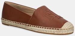 Lauren Ralph Lauren bőr espadrilles Cameryn Lg 2 - barna Női 37.5