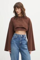 HUGO Blue felső Daleisy_B - barna S