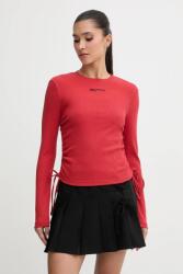 Karl Lagerfeld Jeans hosszú ujjú - piros XS