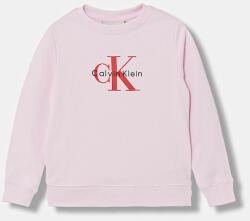 Calvin Klein gyerek melegítőfelső pamutból - rózsaszín 116 - answear - 24 990 Ft