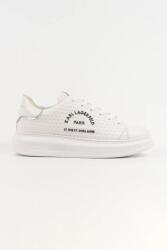 Karl Lagerfeld bőr sportcipő KAPRI KL - fehér Férfi 41