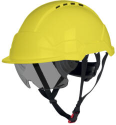 COVERGUARD Phoenix Wind Sárga Abs Védősisak, Szellőző, Sötét Szemüveg (6pws160nsi)