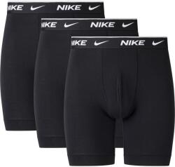 Nike Мъжки боксерки Nike 3 Pack Long Boxers Mens - Black