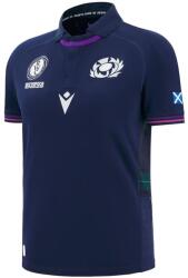 Macron Дамска футболна фланелка Macron Scottish Rugby World Cup Home Shirt 2025 Womens - Navy