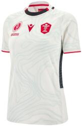 Macron Дамска футболна фланелка Macron Wales Rugby World Cup Away Shirt 2025 Womens - Black