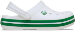 Crocs Saboți Crocs Crocband Kid's New Clog Alb - White/Green Ivy 37-38 EU - J5 US