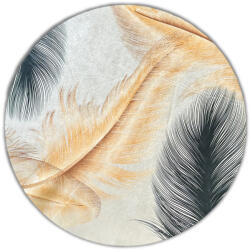 Ber Porte 2395 Szürke Arany 80x80 cm Szőnyeg