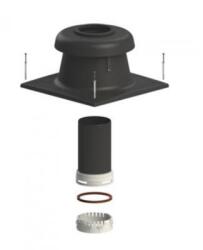 Tricox kürtőfedél szett flexibilis rendszerhez 80mm, fekete (FKF20) (FKF20)