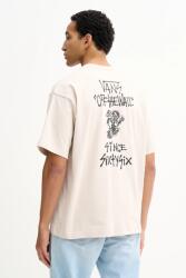 Vans pamut póló - bézs S - answear - 17 990 Ft