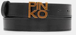 Pinko bőr öv - fekete 70