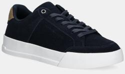 Tommy Hilfiger velúr sportcipő TH COURT SUMMER SUEDE - sötétkék Férfi 44