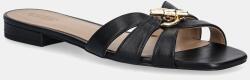 Lauren Ralph Lauren bőr papucs Blike Slide - fekete Női 40