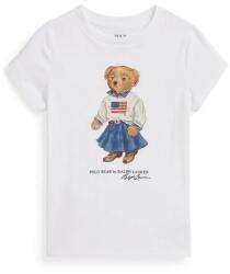 Ralph Lauren gyerek pamut póló - fehér 109-116 - answear - 23 990 Ft