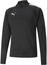 PUMA Men's Teamliga 1/4 Zip Fleece - Black