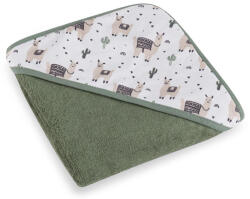  P&M Loulou Bambusz törölköző kapucnival 100 x 100 cm - Llama Vibes