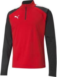 PUMA Men's Teamliga 1/4 Zip Fleece - Red
