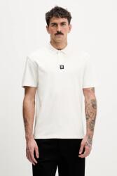 HUGO pamut póló - bézs XXL - answear - 47 990 Ft