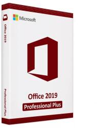 Microsoft Office 2019 Professional Plus - dobozos, fiókhoz köthető, kulcskártya, medialess, PC/MAC szoftver (SKU-269-16814) - procompkft