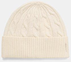 Gant gyapjú sapka - bézs Univerzális méret - answear - 33 990 Ft