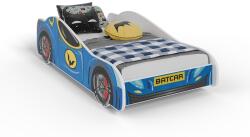  Pat de copii mașină Batcar 160x80
