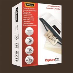 Fellowes 65x95mm 125 mikron 100 db/csomag fényes meleglamináló fólia (5306702) - procompkft
