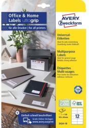 AVERY 3424-10 105x48mm 120db-os fehér univerzális etikett (3424-10) - procompkft
