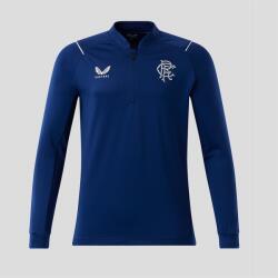 Castore Mens Rangers Quarter-Zip Fleece - Blue
